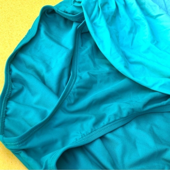 NEW Bleu by Rod Beattie Shirred Underwire One-Piece Swimsuit size 10 - Picture 6 of 12